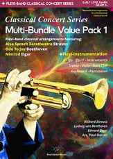 Flexi-Band Classical Concert Series Multi-Bundle Pack 1 Concert Band sheet music cover